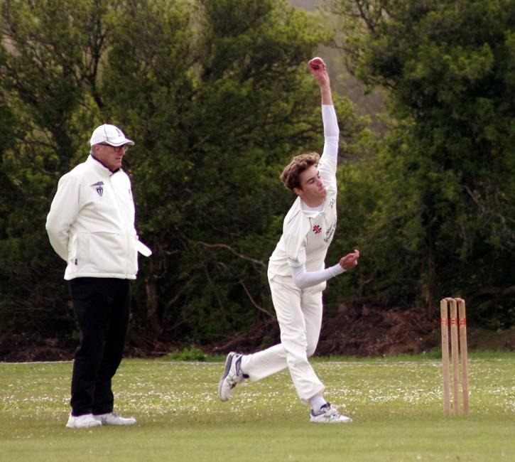 Harry Makepeace took three wickets for Hook